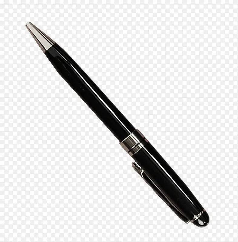 黑色自动笔