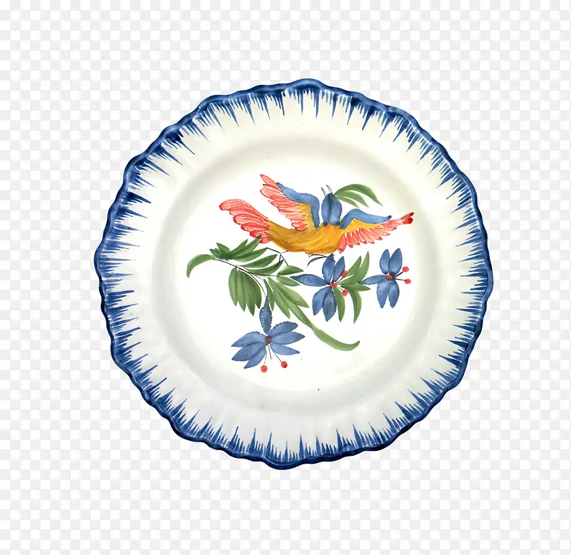 青花瓷盘子