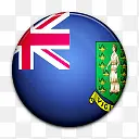 国旗英国的处女岛国世界标志