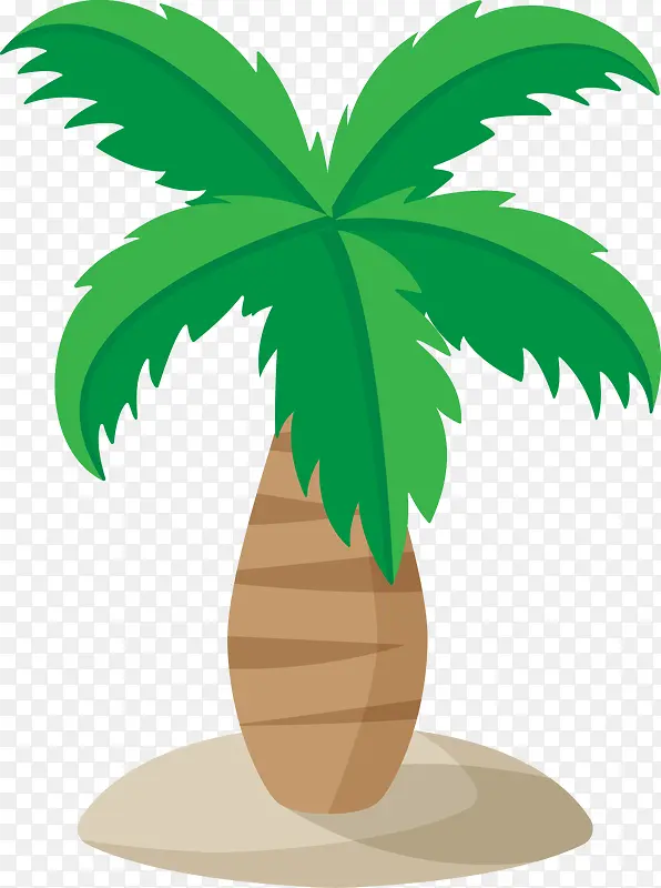 热带棕榈树植物素材图