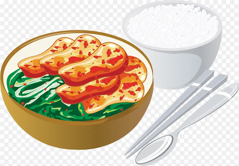 卡通精美美食