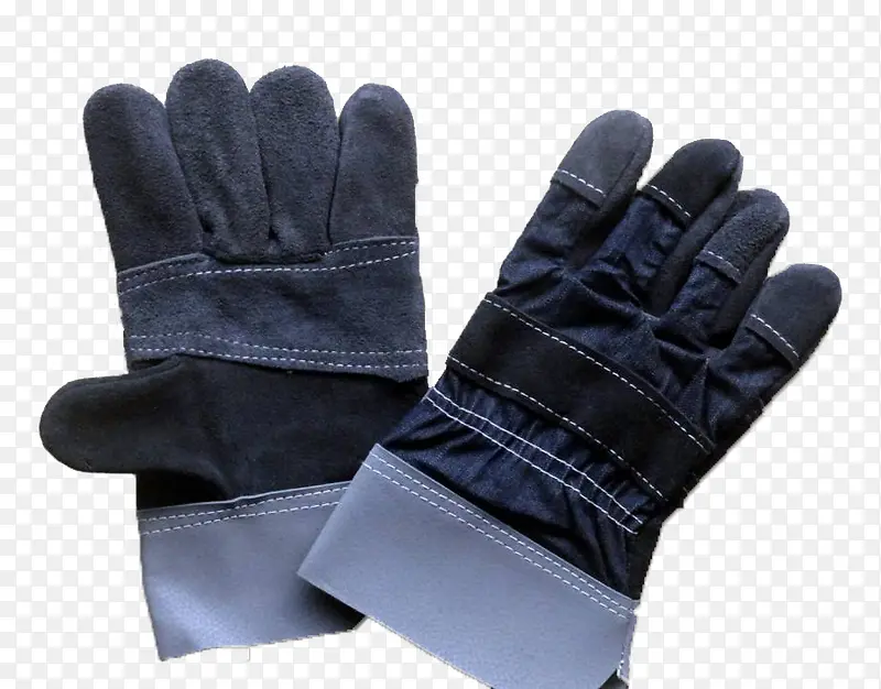 黑色防护手套