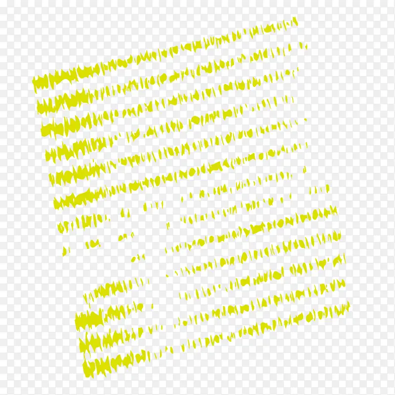 矢量黄色字体印迹