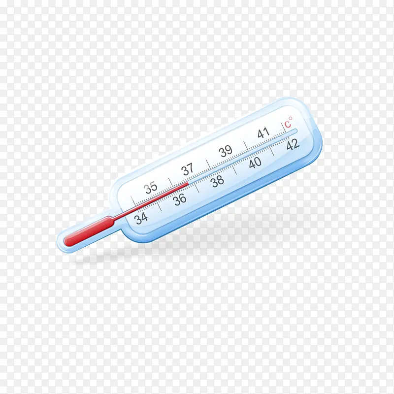 体温计设计矢量图