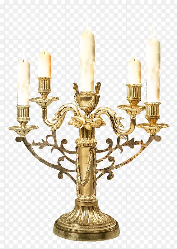古典烛台蜡烛