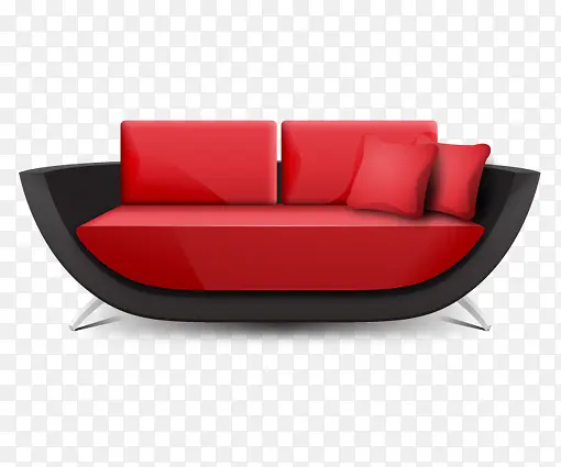 时尚红色沙发座椅