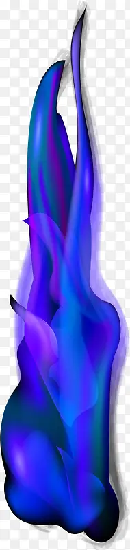 梦幻蓝色火焰