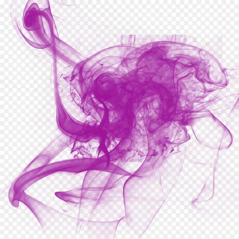 装饰图案烟花背景紫烟