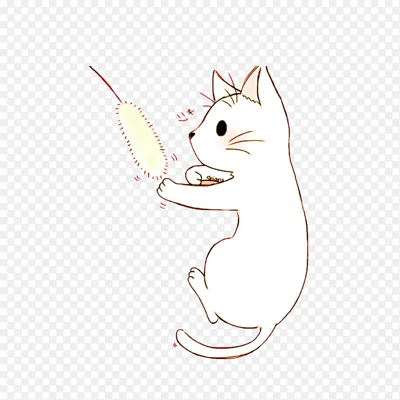可爱小猫鼠标垫图案