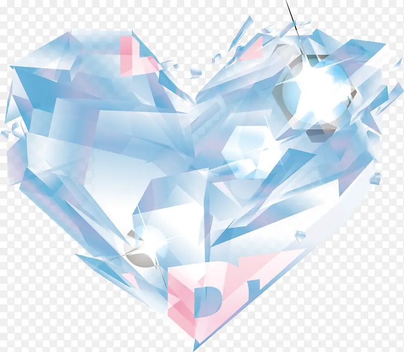 钻石心形