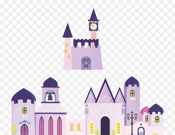 卡通童话城堡