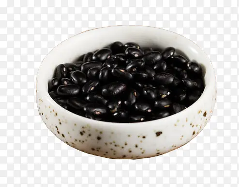 瓷碗黑豆