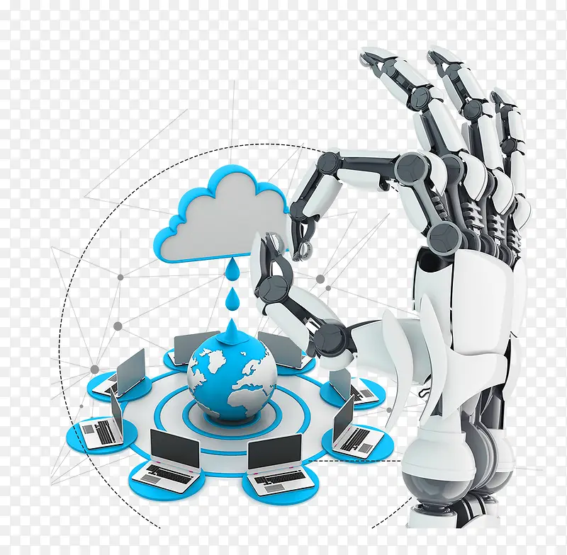 机器人人工智能梦幻科技