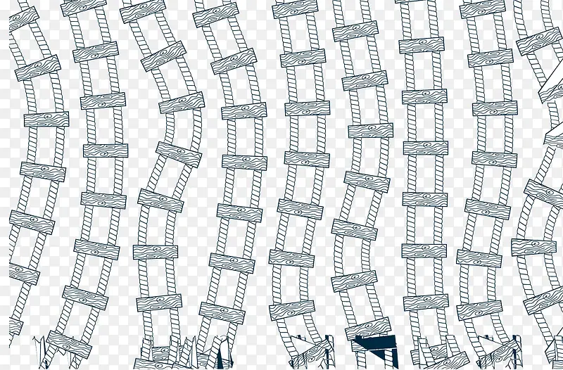 绳制梯子