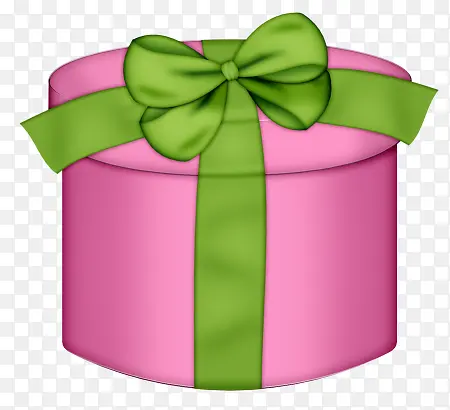 粉红礼品盒