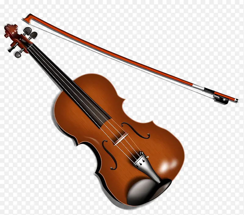 深棕色大提琴