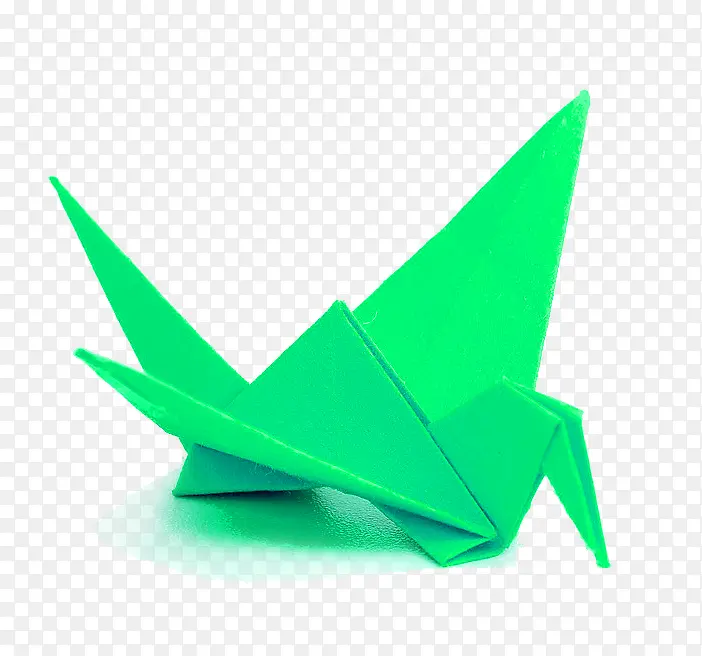 彩色折纸纸鹤