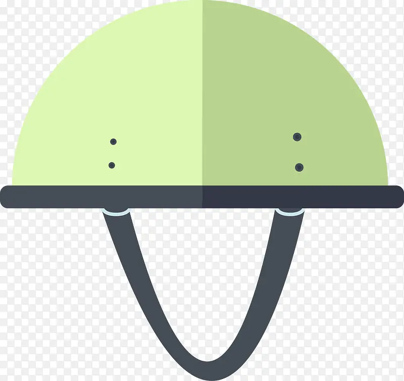 矢量扁平化钢盔