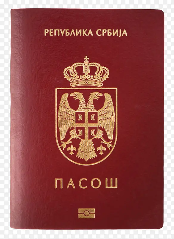 红色封面德国护照实物