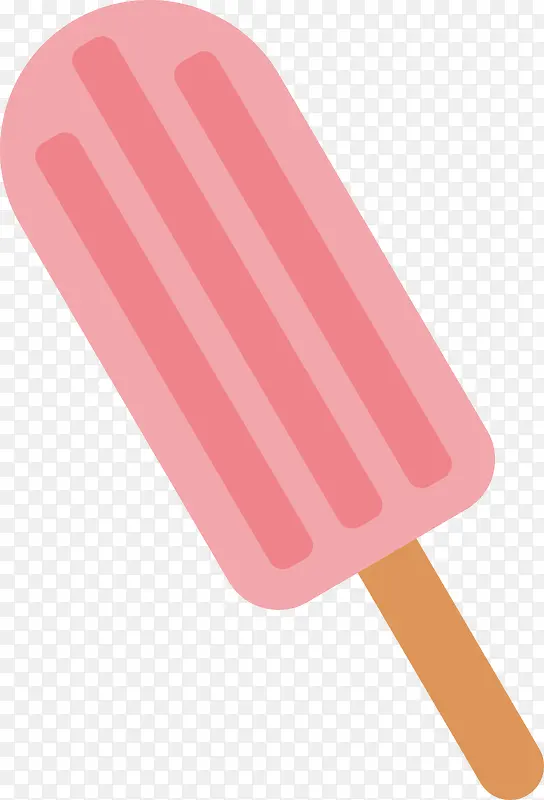 粉色冰淇淋饮品图