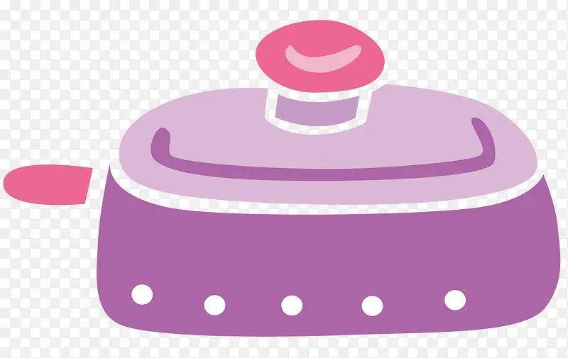 紫色的锅