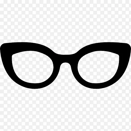 眼镜猫的眼睛形状图标