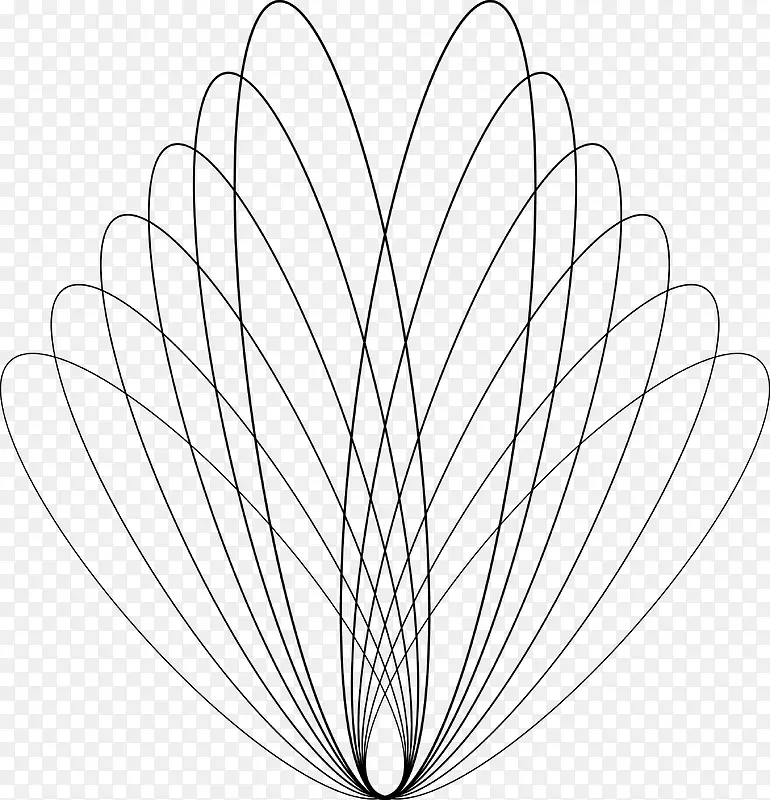 螺旋花纹简易设计图