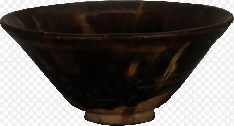 古代黑色酒碗简图