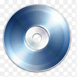 蓝色DVD光碟图标