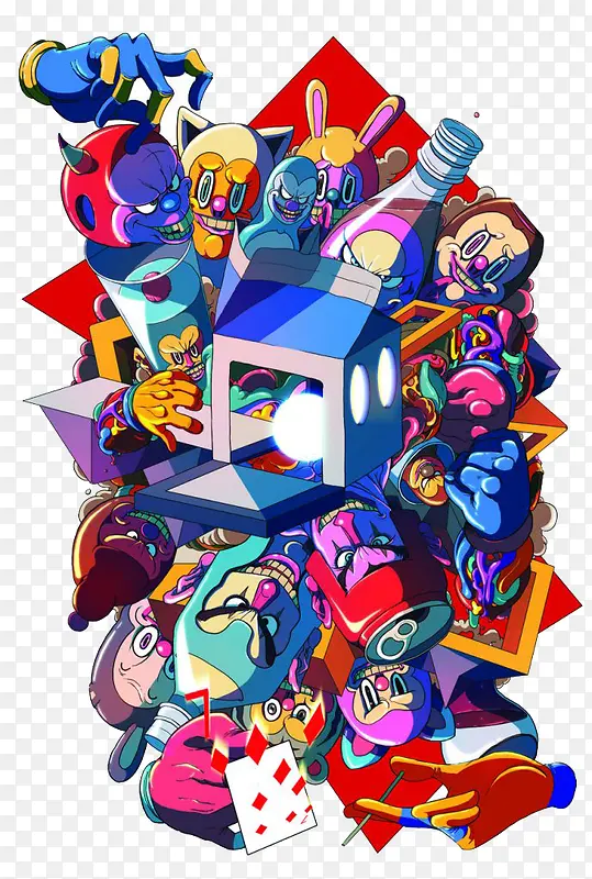 创意机甲怪物