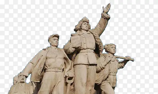 工农兵雕像图