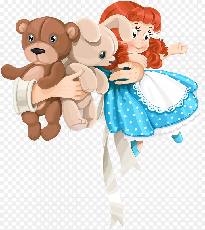 洋娃娃和小熊