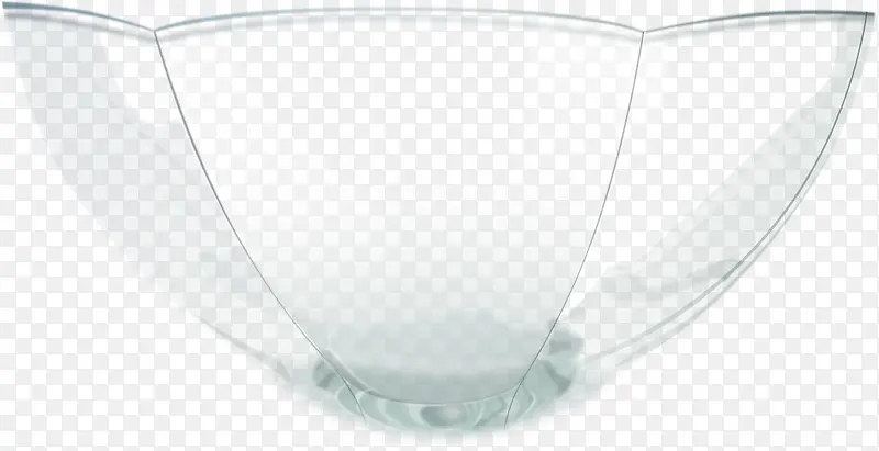 透明玻璃碗素材