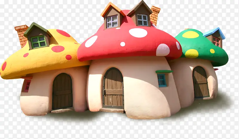 童话世界蘑菇房子