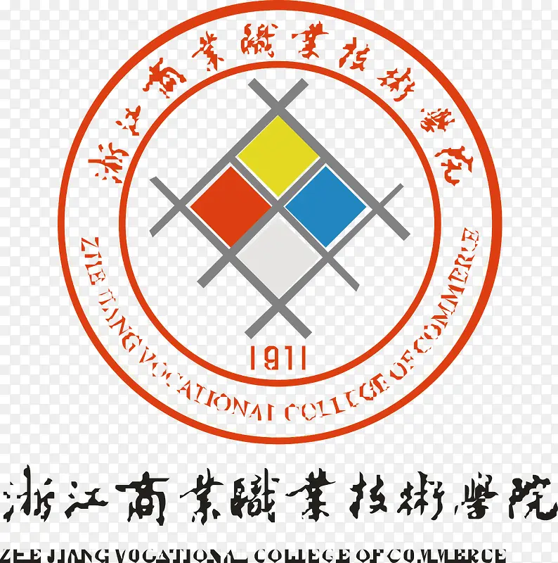 浙江商业职业技术学院logo