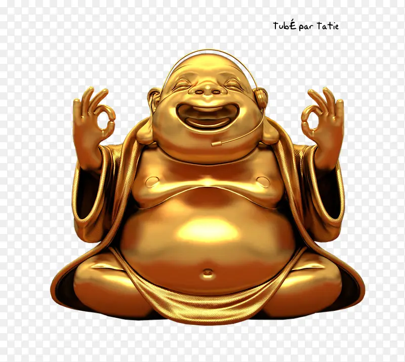 听音乐的小金佛
