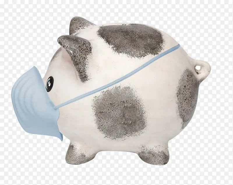 瓷猪口罩