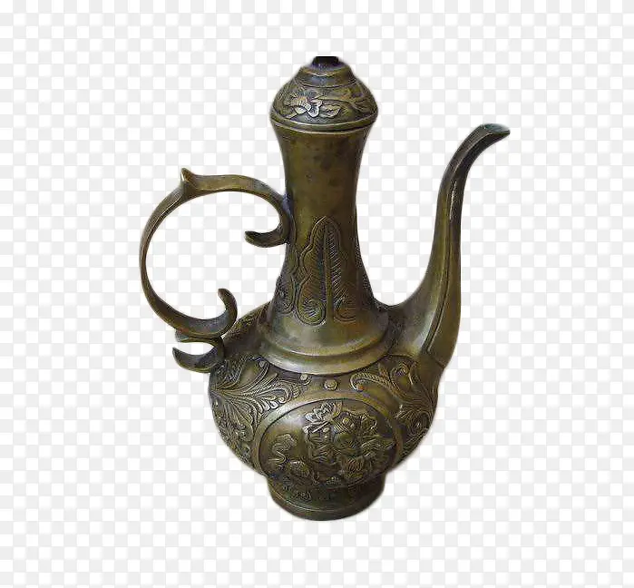 古铜古典古代酒瓶