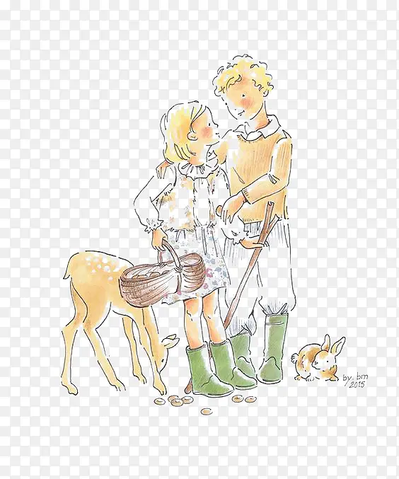 涂鸦兄妹