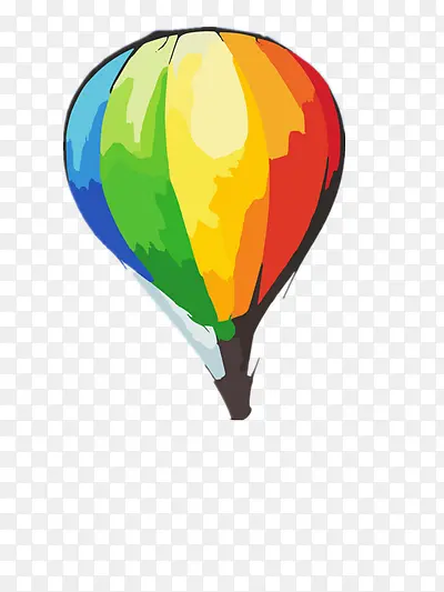 热气球矢量图