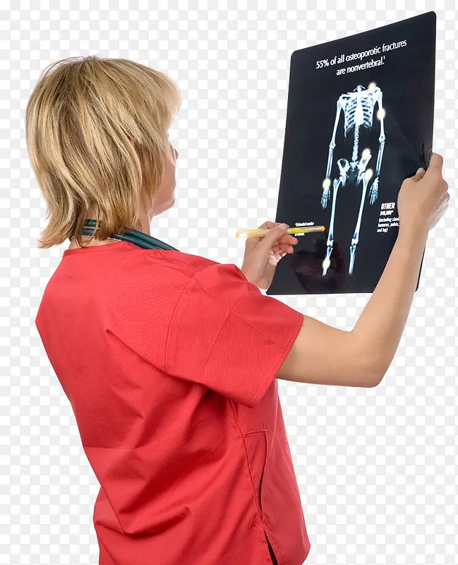 人体骨头X光片