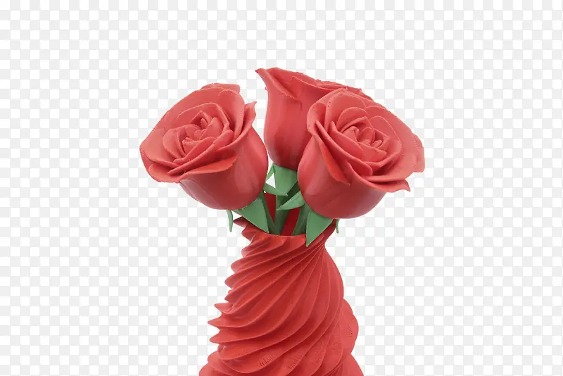 3D打印玫瑰花