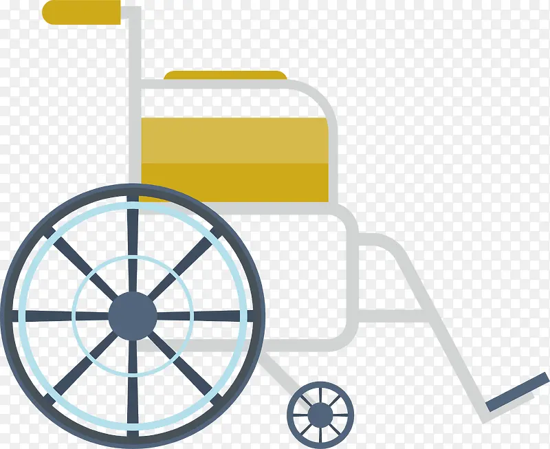 病人用的卡通轮椅