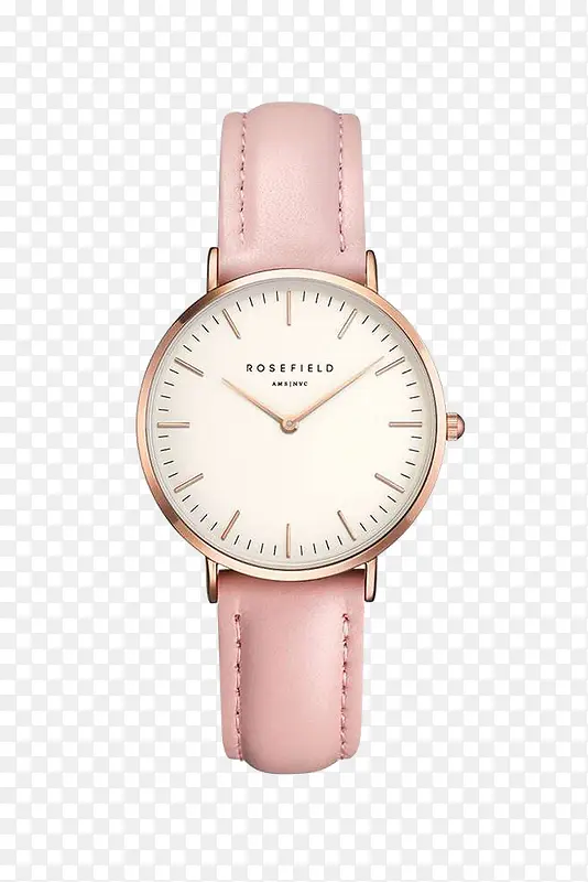 粉色女士手表