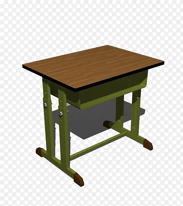 学校用单人桌模型