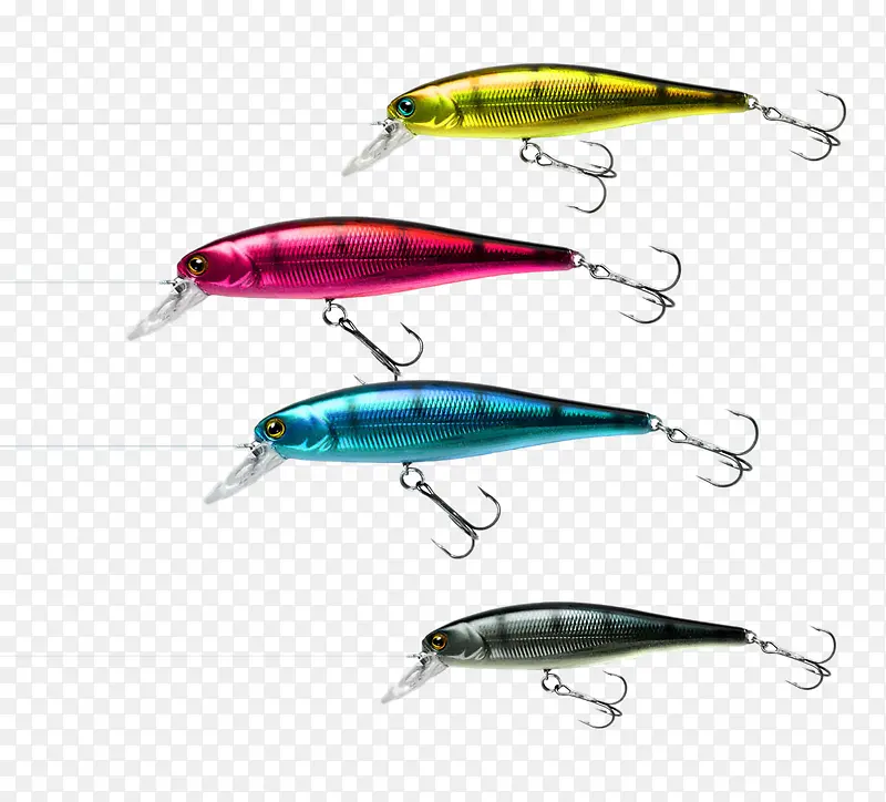 彩色渔具鱼钩