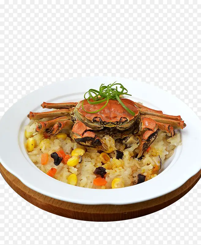 海鲜大闸蟹蟹煲饭