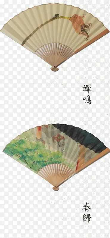 传统古风扇子