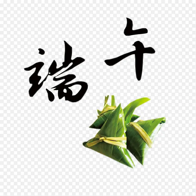 实物粽子端午节插图