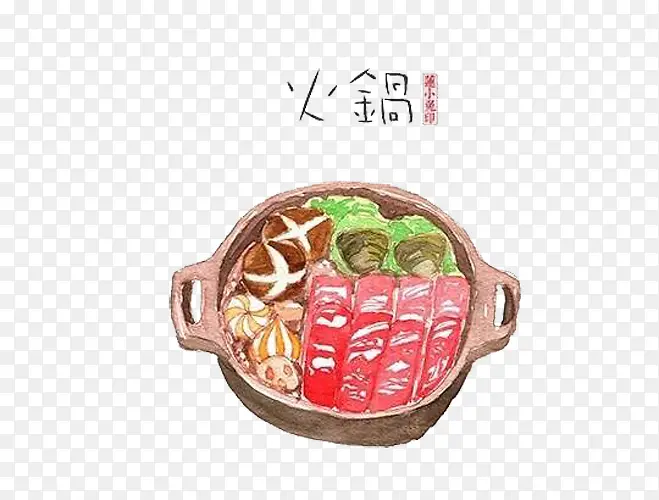 火锅食品图标